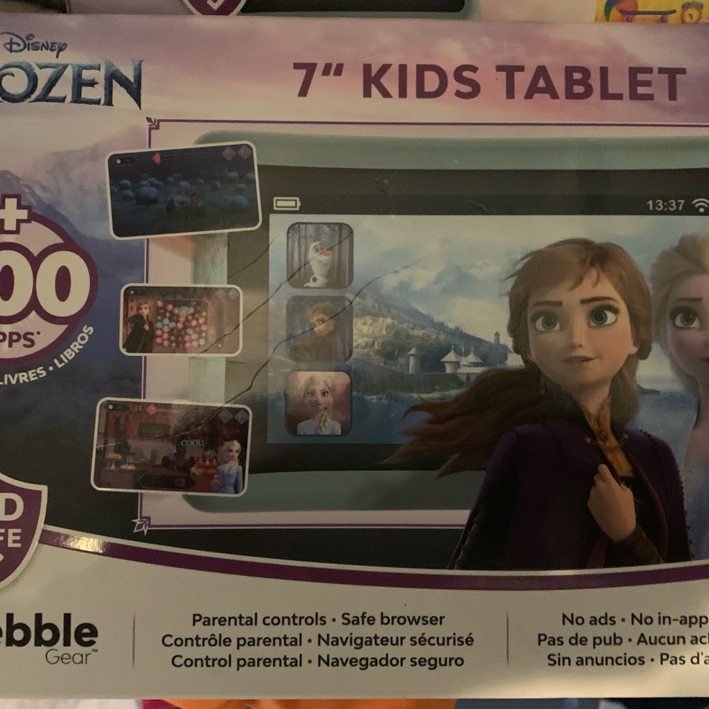 Disney Frozen 7" Kids Tablet - Purple
